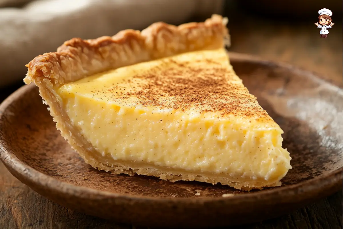 egg custard pie recipe