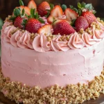 strawberry crunch cake recipe