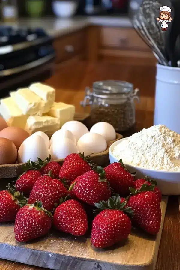 Ingredients You'll Need for a Perfect Strawberry Cake