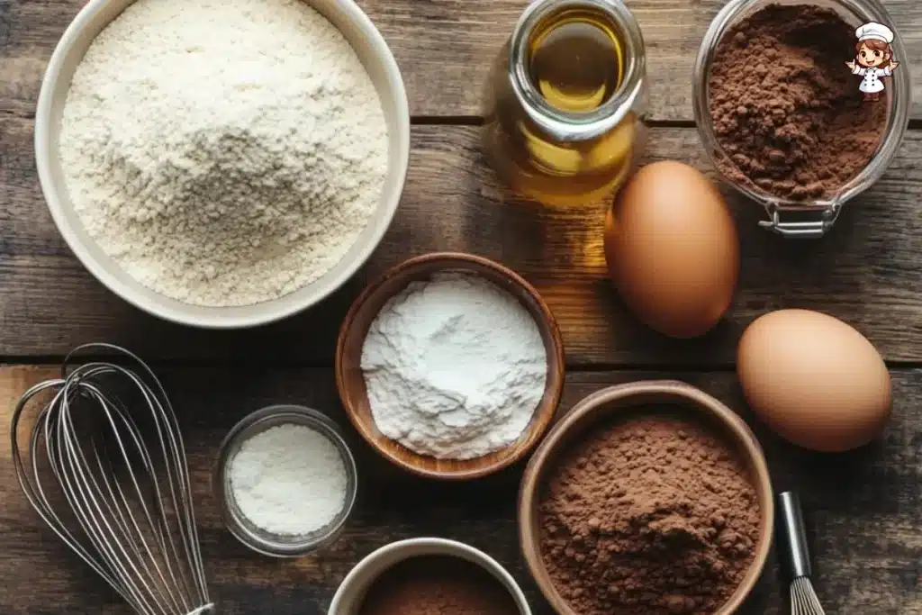 Ingredients for the Perfect Chocolate Cupcake