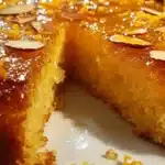 Moist Almond & Orange Semolina Cake Soaked in Citrus Syrup