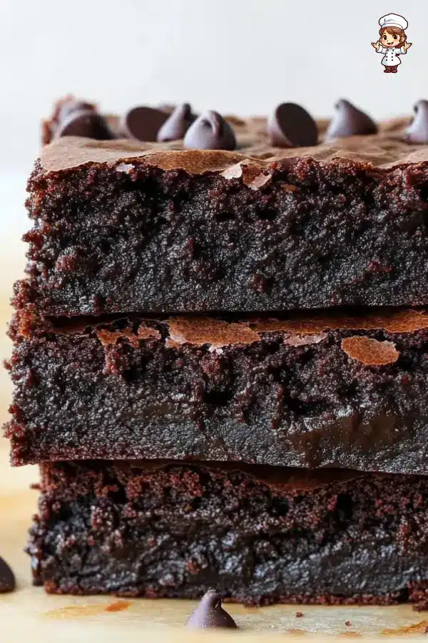 Cottage Cheese Brownies with a rich, fudgy texture and a protein boost