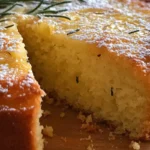Lemon-Rosemary Olive Oil Cake Moist and Gluten-Free