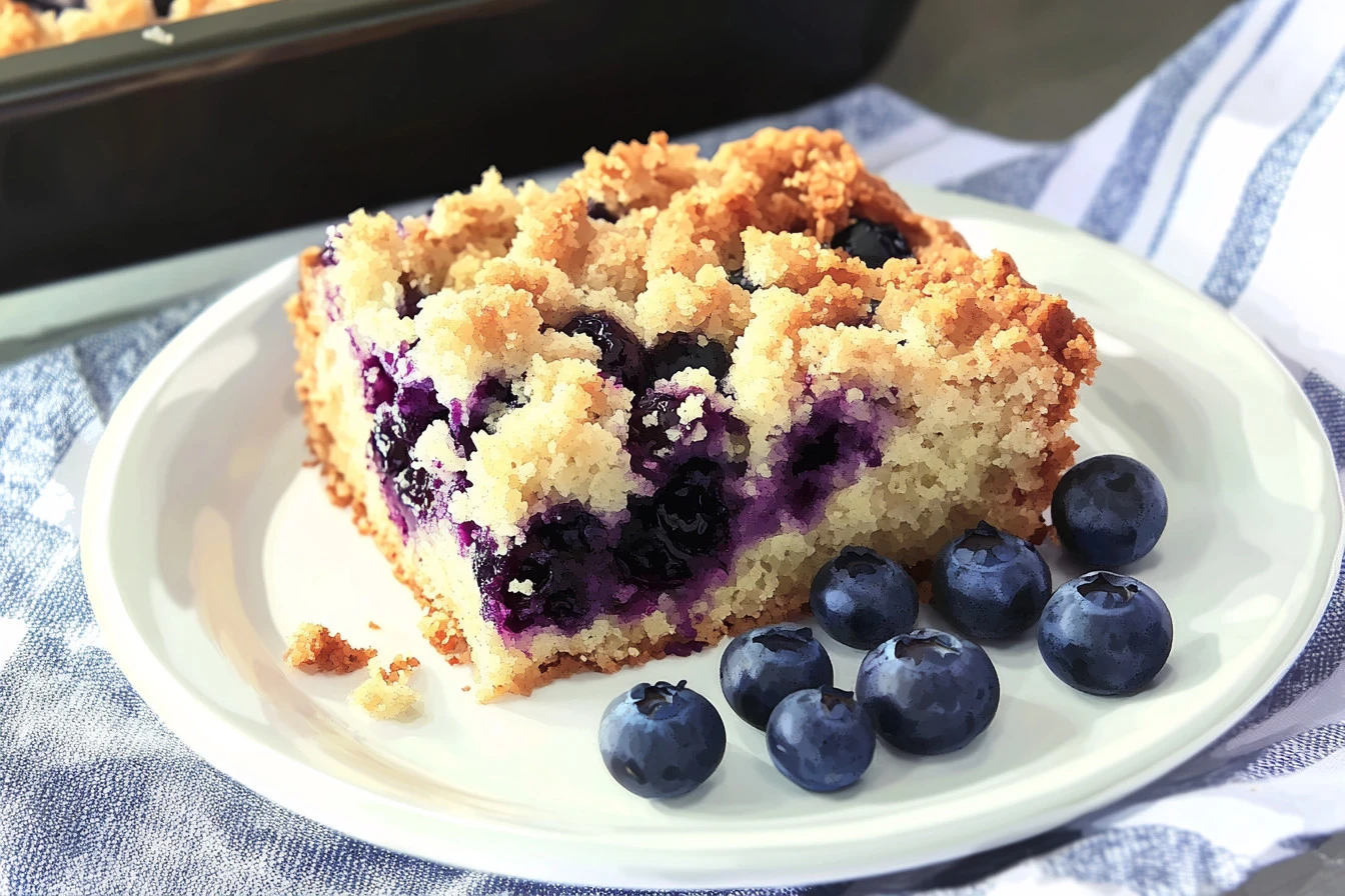 Delicious Brown Sugar Blueberry Coffee Cake Recipe – Perfect for Breakfast or Dessert