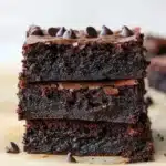 Cottage Cheese Brownies with a rich, fudgy texture and a protein boost