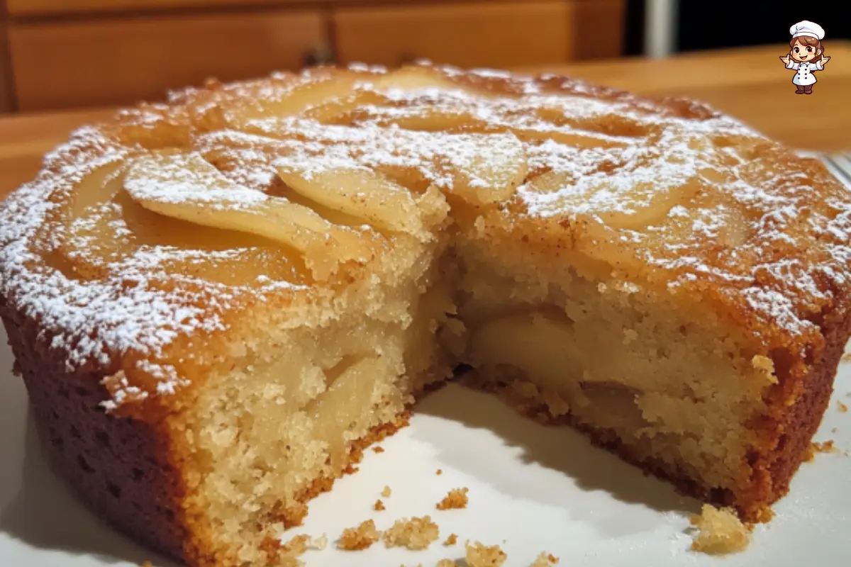 Buttery Pear and Almond Cake Recipe Moist, Nutty, and Irresistible Dessert
