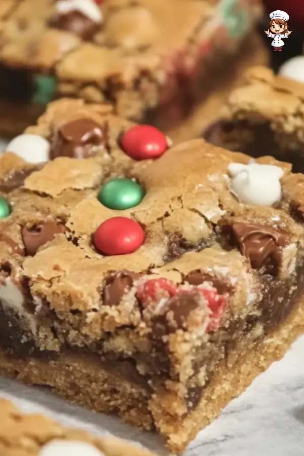 Christmas Cookie Bars – Chewy and Festive Holiday Treats
