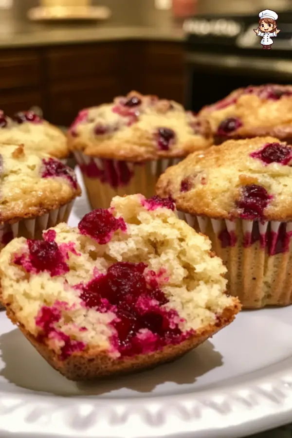 Cranberry Orange Muffins Tart, Sweet, and Delicious