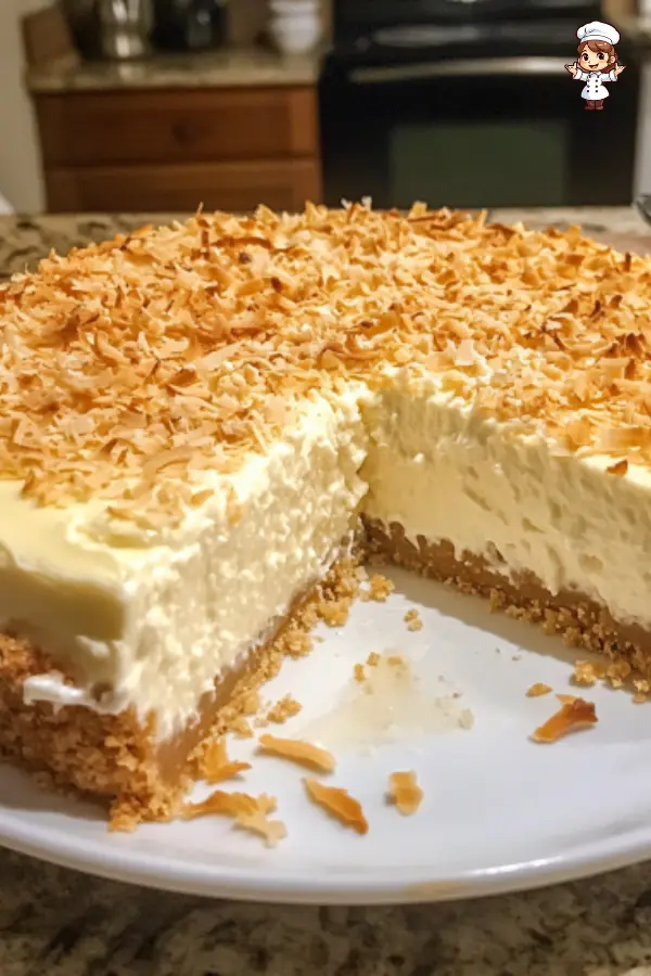 Creamy Coconut Cheesecake Recipe – A Tropical Dessert Delight