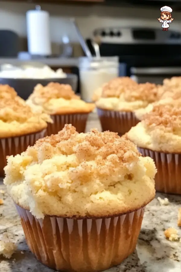 Crumb Cake Muffins Recipe - Fluffy, Sweet & Perfect for Any Time of Day