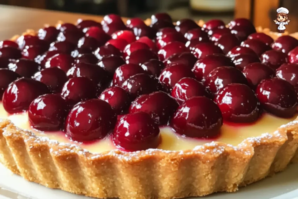 Delicious Cherry Tart Recipe Easy, Creamy, and Perfect for Any Occasion