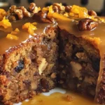 Delicious Date, Walnut, and Orange Cake Recipe with Zesty Orange Glaze