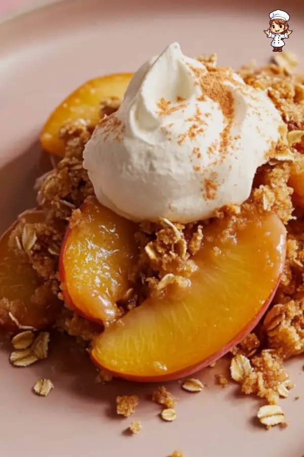 Delicious Peach Crisp Recipe  Easy & Homemade Summer Dessert