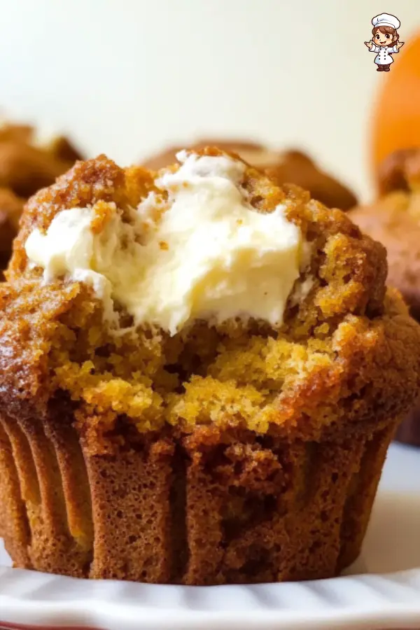 Delicious Pumpkin Cream Cheese Muffins Recipe – Soft, Moist & Perfect for Fall