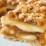 Easy Apple Pie Bars with Streusel and Caramel
