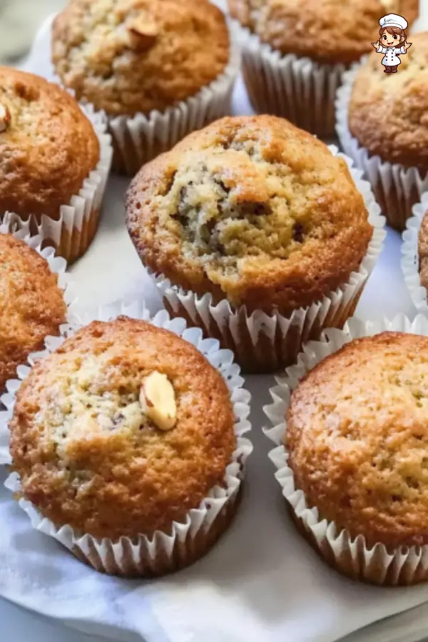 Easy Banana Nut Muffins Recipe  Moist & Delicious Homemade Muffins