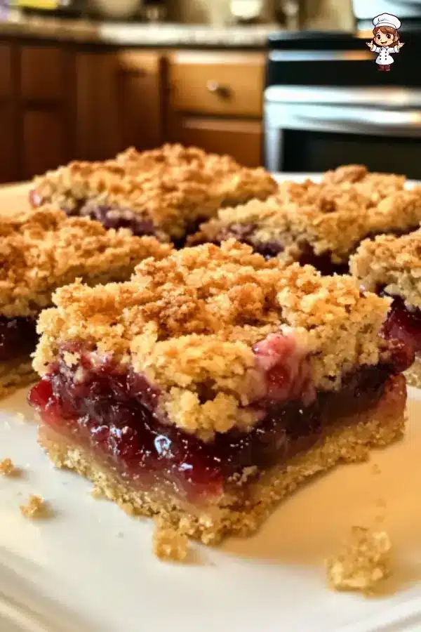 Easy Cherry Pie Bars Recipe – Buttery Crumble, Jammy Filling, No Pie Crust Needed!