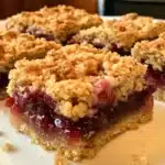 Easy Cherry Pie Bars Recipe – Buttery Crumble, Jammy Filling, No Pie Crust Needed!