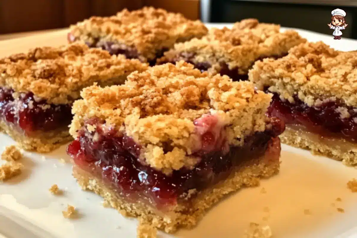 Easy Cherry Pie Bars Recipe – Buttery Crumble, Jammy Filling, No Pie Crust Needed!