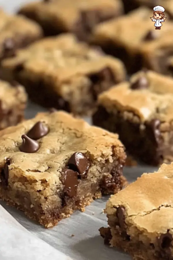 Easy Chocolate Chip Cookie Bars Recipe – Chewy, Delicious, and Perfect for Any Occasion