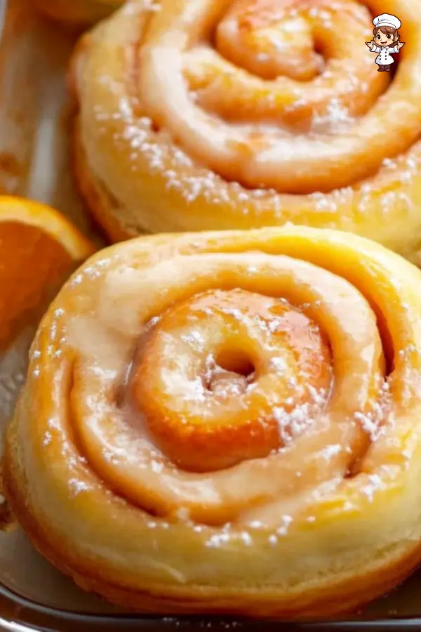 Fluffy Orange Sweet Rolls Recipe – Bright, Citrusy & Irresistible