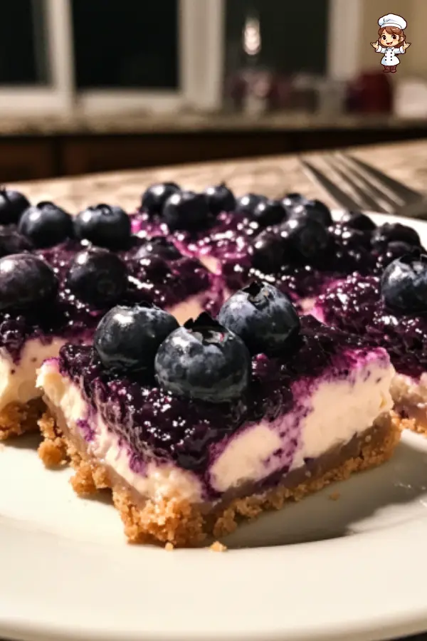 Gluten-Free Blueberry Cheesecake Bars A Sweet and Tangy Delight