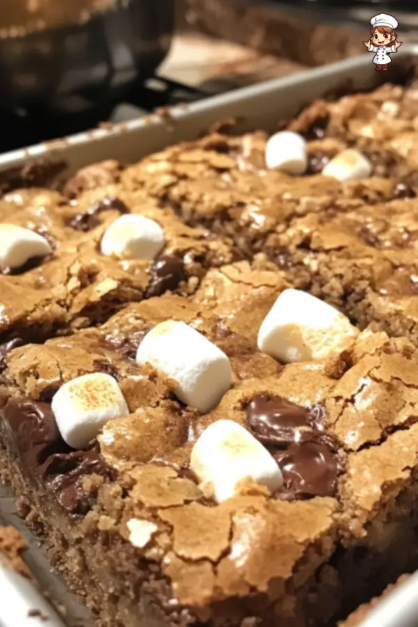 How to Make Delicious Smore Blondies - Easy Recipe for a Sweet Treat