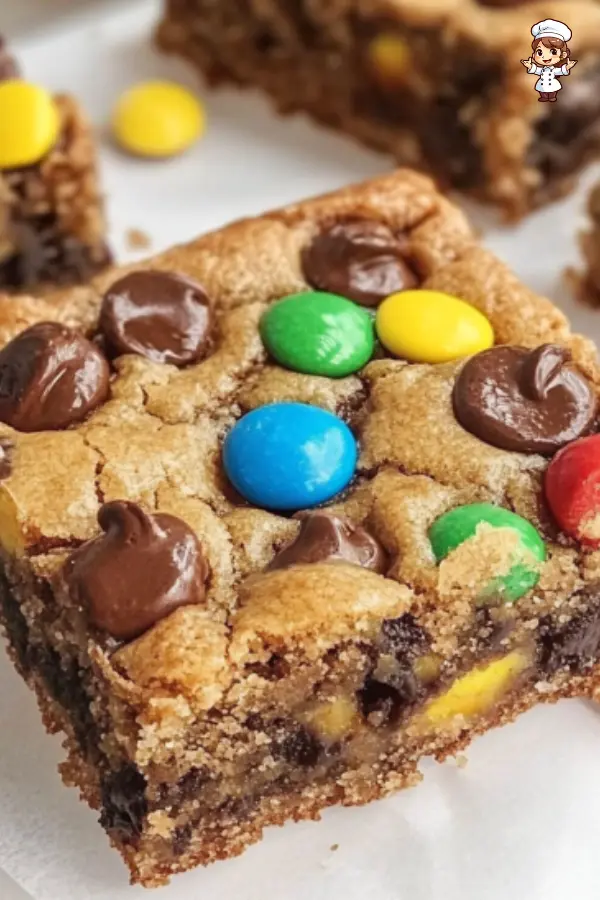 Monster Cookie Bars Recipe  Chewy, Delicious & Easy to Make