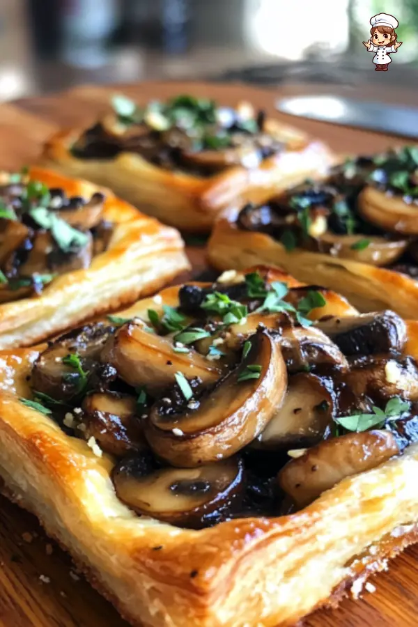 Mushroom Puff Pastry Tarts A Savory Delight for Any Occasion