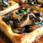 Mushroom Puff Pastry Tarts A Savory Delight for Any Occasion