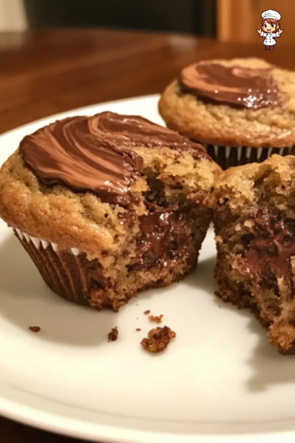Nutella Muffins Decadent Chocolate Hazelnut Delight