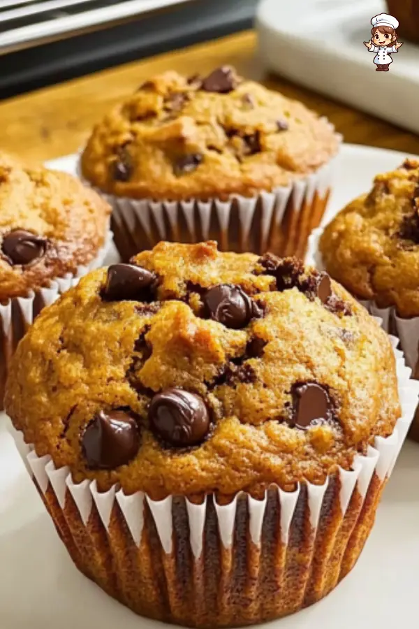 Pumpkin Chocolate Chip Muffins Recipe  Moist & Spiced Fall Treats