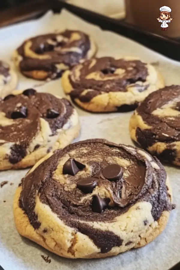 Soft-Baked Peanut Butter Chocolate Swirl Cookies – Chewy & Irresistible