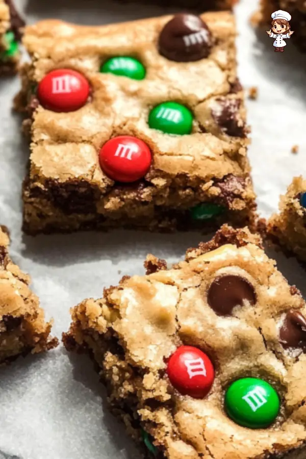 Soft M&M Cookie Bars Chewy, Colorful, and Irresistible
