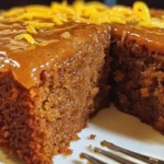 Spiced Almond Flour Gingerbread Cake with Lemon Zest