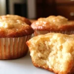 Delicious homemade banana mini muffins fresh out of the oven