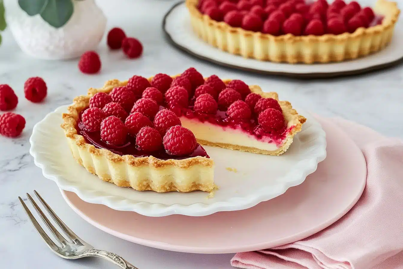 Classic French Raspberry Tart – A Delicious & Elegant Dessert