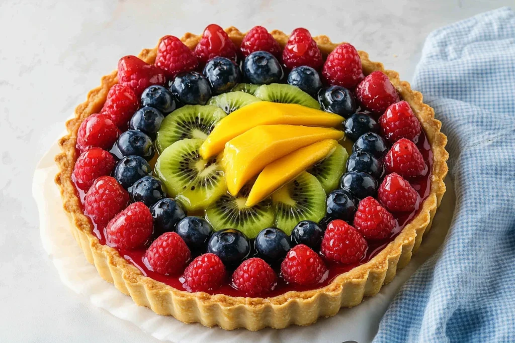 Delicious Fresh Fruit Tart Recipe | Easy & Elegant Dessert