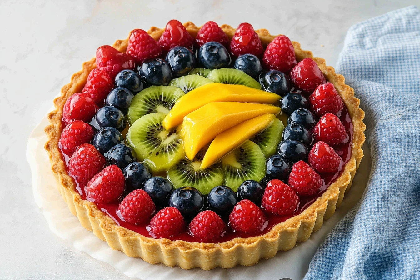 Delicious Fresh Fruit Tart Recipe | Easy & Elegant Dessert