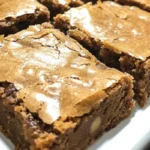Delicious gingerbread blondies baked with festive spices and perfect texture.