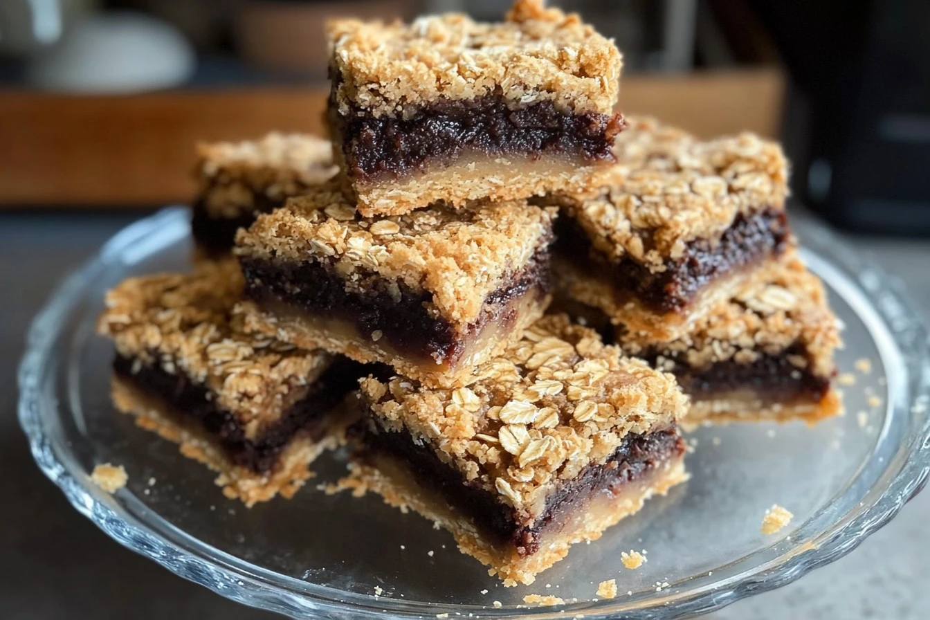 Delicious Gramma's Date Squares recipe with rich date filling and crumbly topping