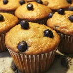 Delicious Kodiak Cake muffins topped with berries and served on a plate