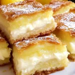 Lemon Cream Cheese Bars Recipe – Tangy, Creamy, and Delicious Dessert