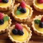 Mini Lemon Tarts Recipe – Sweet & Tangy Bite-Sized Delights