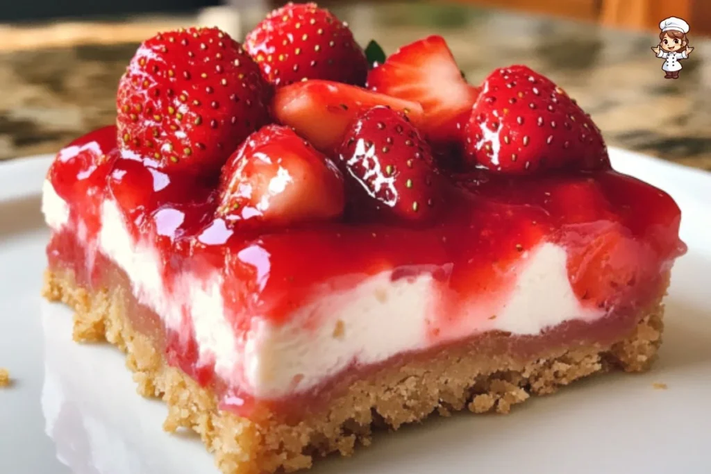 No-Bake Strawberry Cheesecake Bars: A Refreshing Summer Dessert Recipe