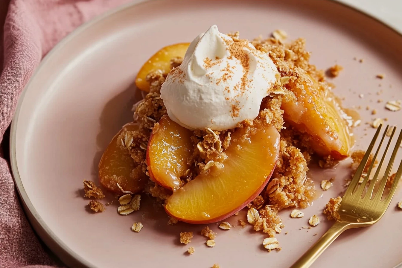 Delicious Peach Crisp Recipe | Easy & Homemade Summer Dessert