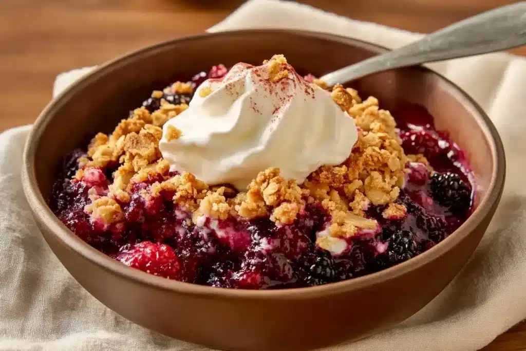 Triple Berry Crisp Recipe | Easy and Delicious Summer Dessert