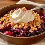 Triple Berry Crisp Recipe | Easy and Delicious Summer Dessert