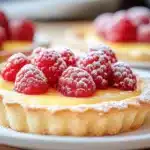Vanilla Cream Tarts with Fresh Raspberries – A Delightful Dessert