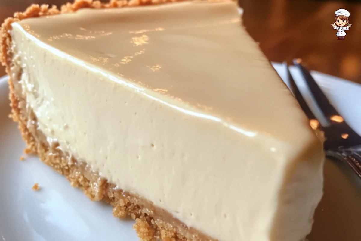 Delicious and creamy vegan cheesecake topped with fresh fruit